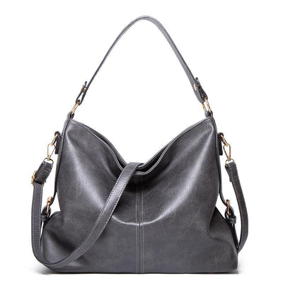 Causal Hobo Bag for Women Vegan Leather