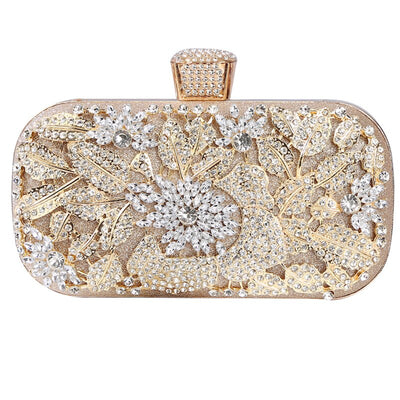 Diamond Evening Clutch Bag for Women Wedding