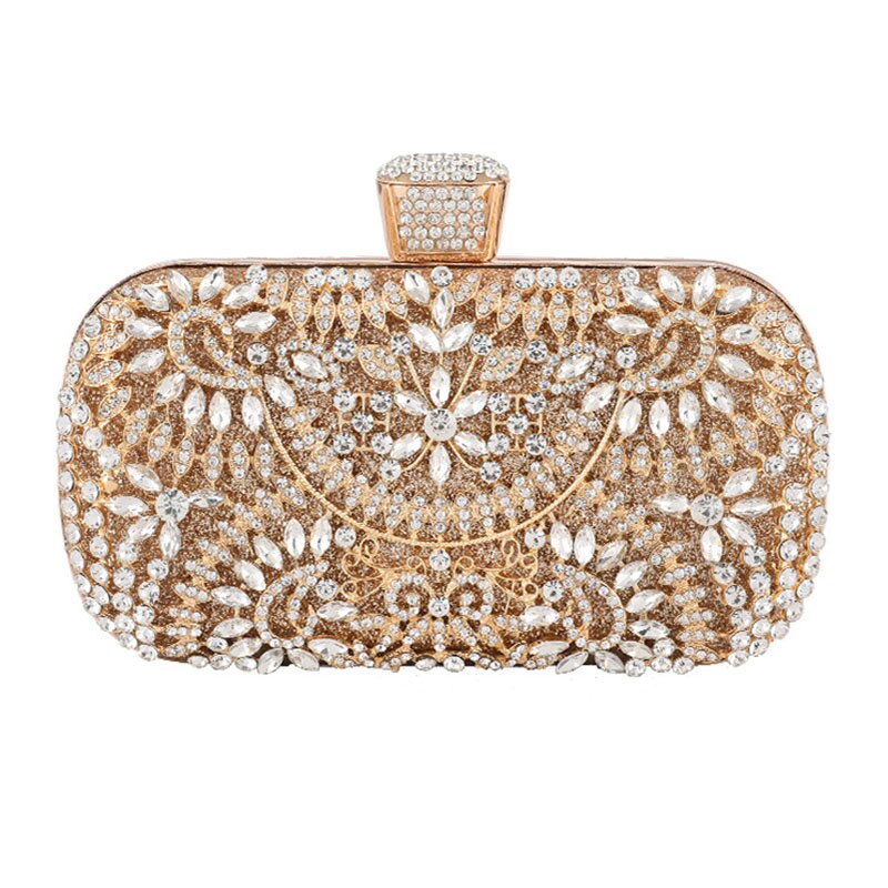 Diamond Evening Clutch Bag for Women Wedding