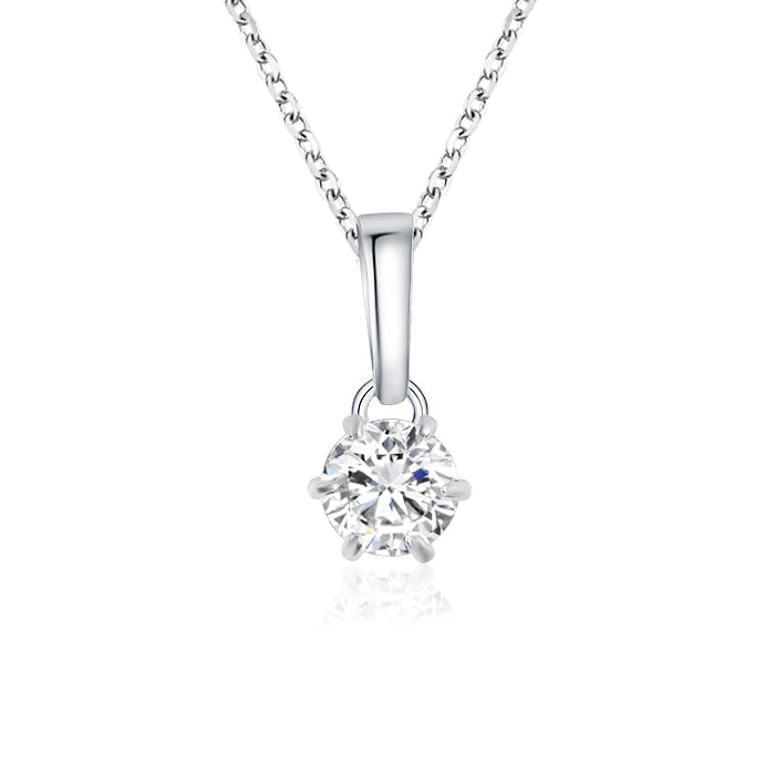 Top 10  Women Moissanite Diamond Initial Pendant Necklace