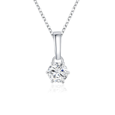 Top 10  Women Moissanite Diamond Initial Pendant Necklace