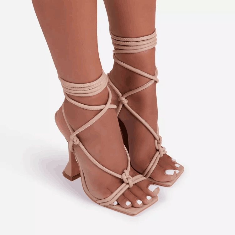 2021  High Heels Shoes Fashion Sexy Plus Size Open Toe Sandals