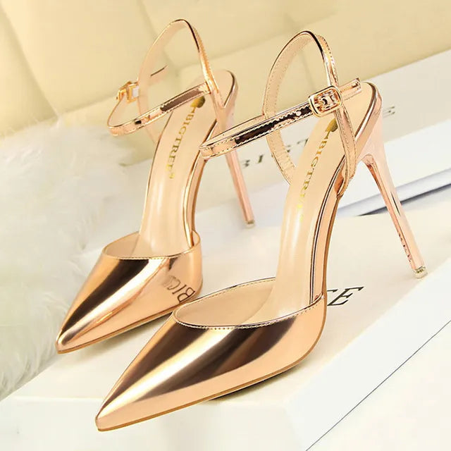 BIGTREE Shoes Fashion High Heels Shoes