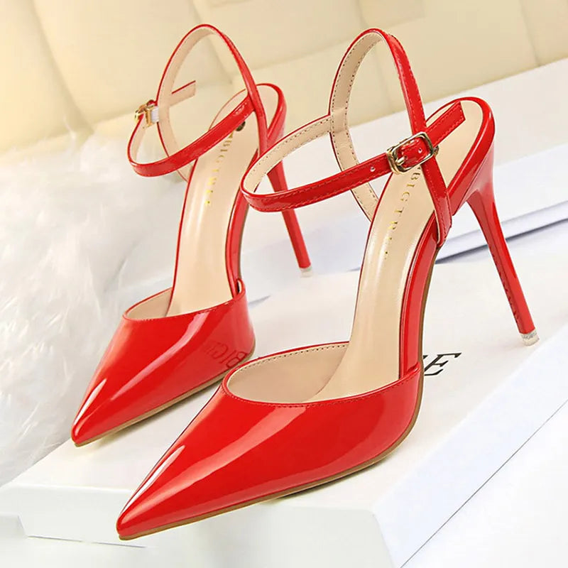 BIGTREE Shoes Fashion High Heels Shoes