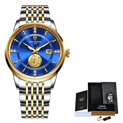 LIGE Women Watch Luxury Brand Fashion Ladies Watch