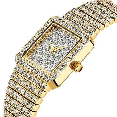 MISSFOX Diamond Watch for Women Luxury Brand