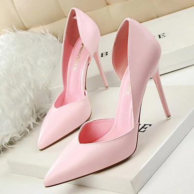 BIGTREE Shoes Women Pumps Fashion High Heels Shoes