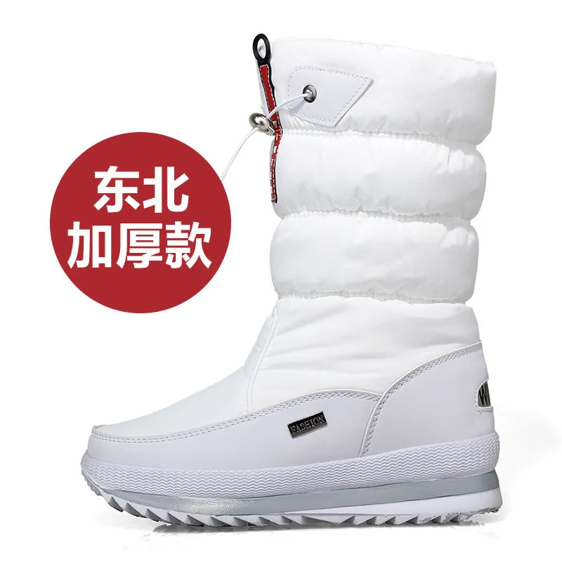 Women Snow Boots Non-Slip Waterproof Winter Woman Shoe