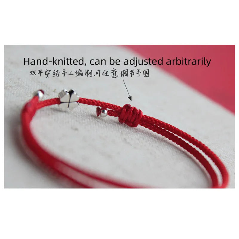 La Monada 21cm Leaf Heart Red Thread for Hand