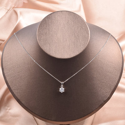 Top 10  Women Moissanite Diamond Initial Pendant Necklace