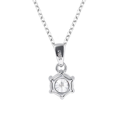 Top 10  Women Moissanite Diamond Initial Pendant Necklace