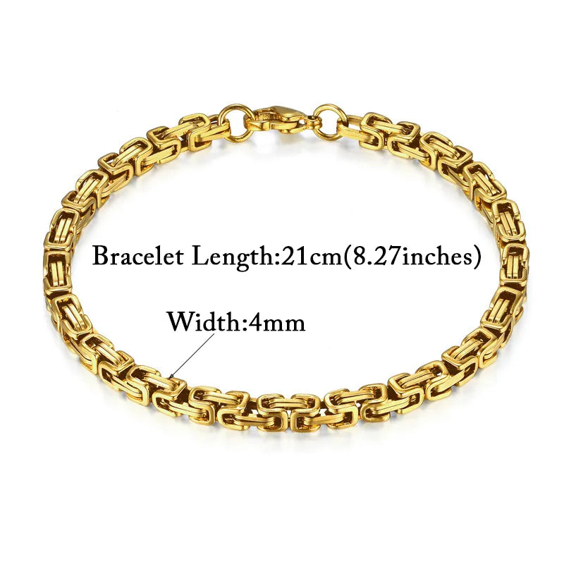 Mens 316L Stainless Steel Male Bracelet Wholesale Braslet