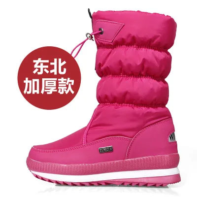 Women Snow Boots Non-Slip Waterproof Winter Woman Shoe