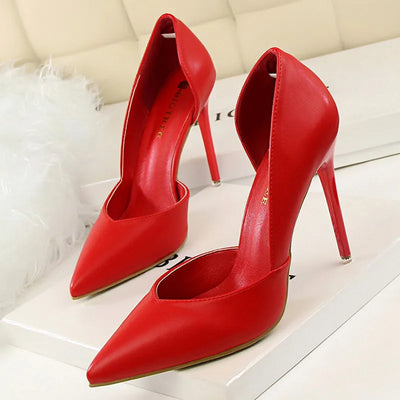 BIGTREE Shoes Women Pumps Fashion High Heels Shoes