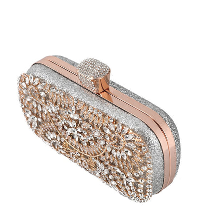 Diamond Evening Clutch Bag for Women Wedding