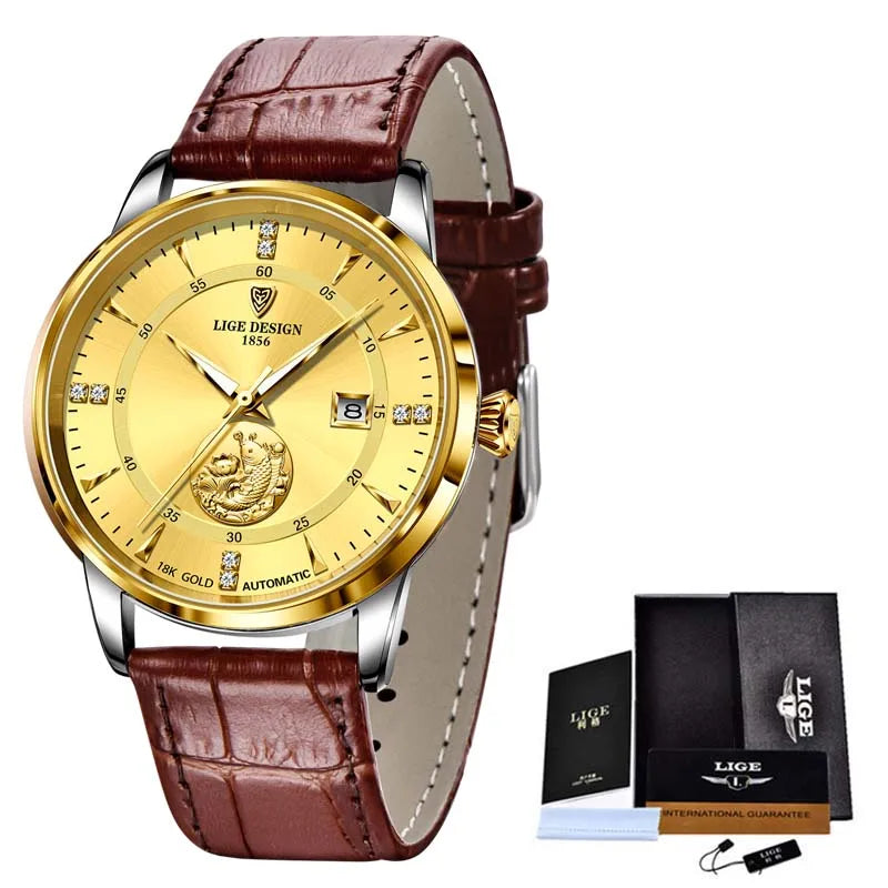 LIGE Women Watch Luxury Brand Fashion Ladies Watch