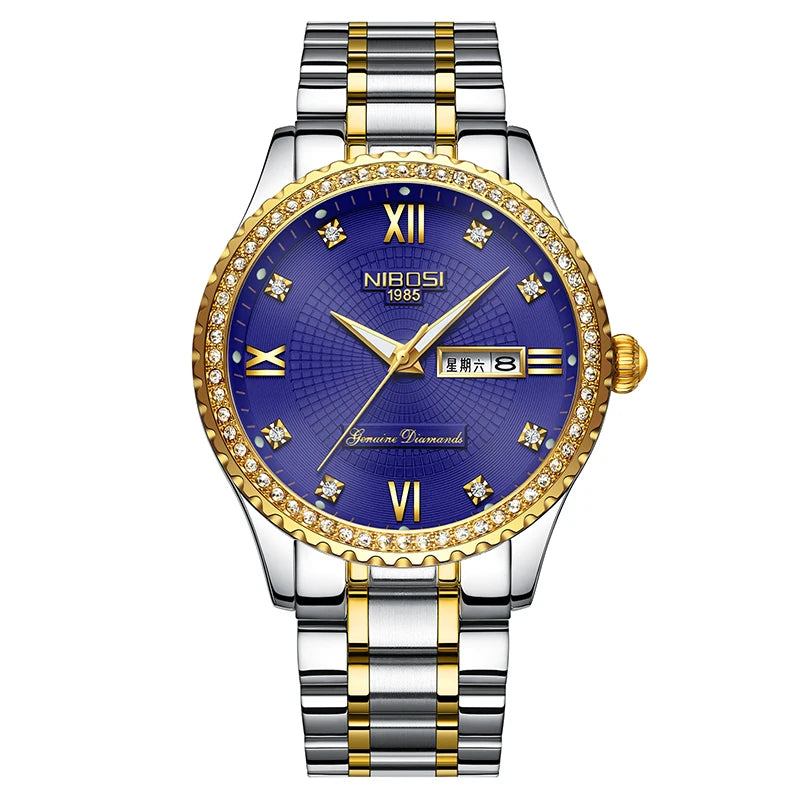 NIBOSI Lovers Watch Men Women Watches Relogio Feminino Top Brand