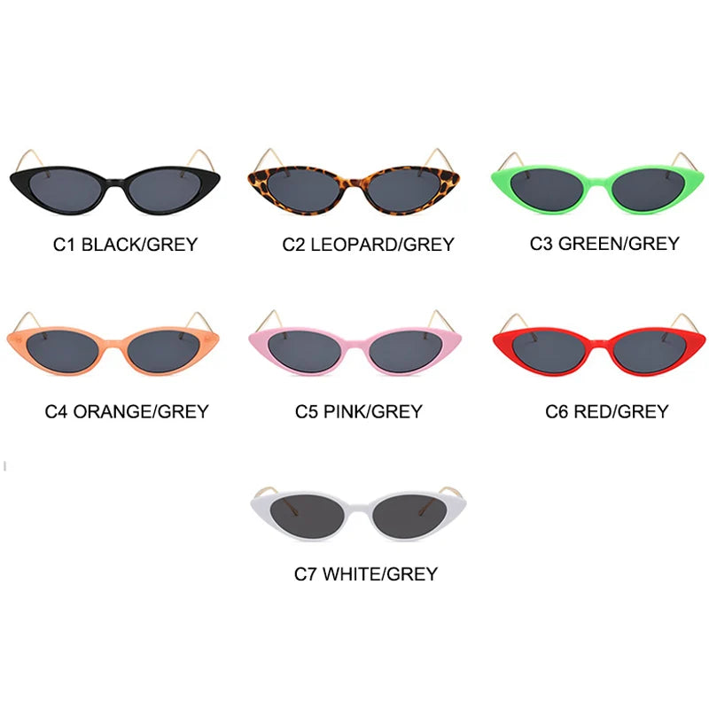 Ladies Cat Eye Sunglasses Women Brand Designer