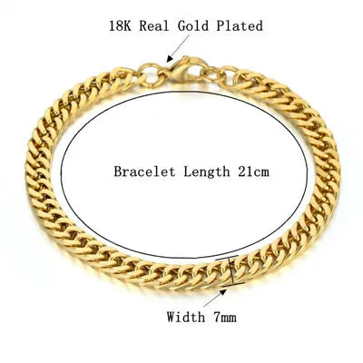 Mens 316L Stainless Steel Male Bracelet Wholesale Braslet