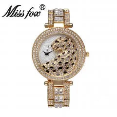 MISSFOX Women Quartz Watch Fashion Bling Casual Ladies Watch