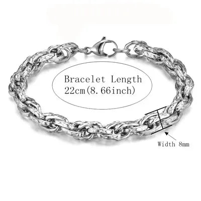 Mens 316L Stainless Steel Male Bracelet Wholesale Braslet