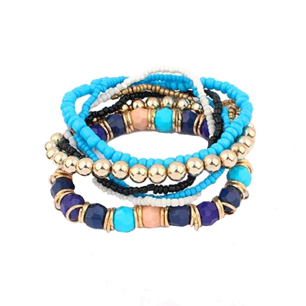 DAXI Boho Beads Bracelet Charm Beaded Braclets