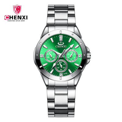 Chenxi 019A Couple Accessories Black Watch Men Women