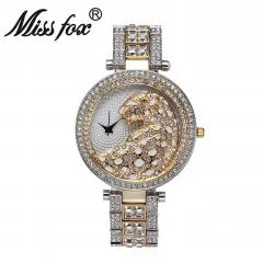 MISSFOX Women Quartz Watch Fashion Bling Casual Ladies Watch