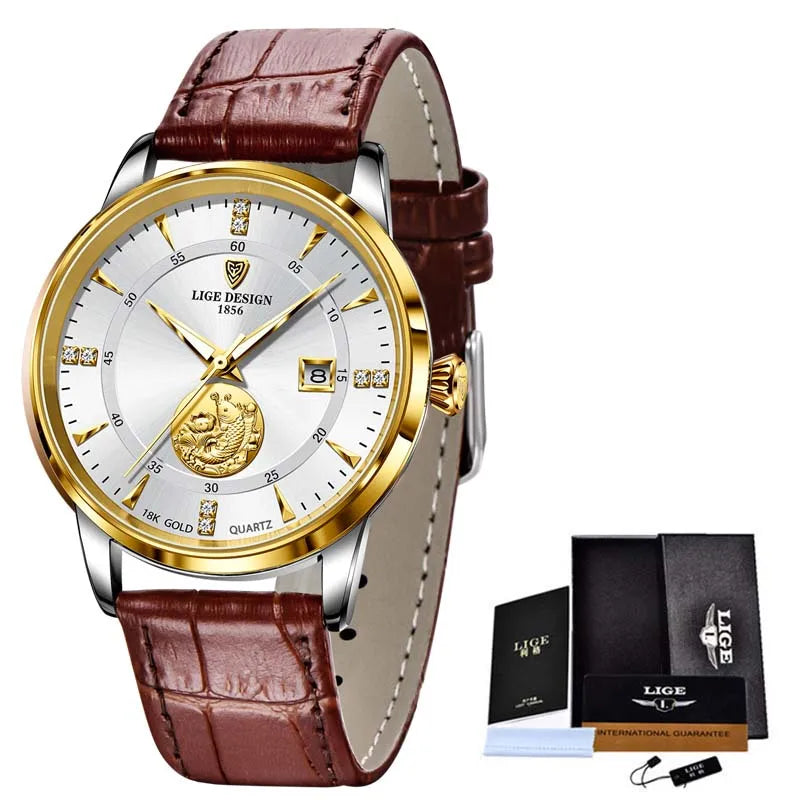 LIGE Women Watch Luxury Brand Fashion Ladies Watch