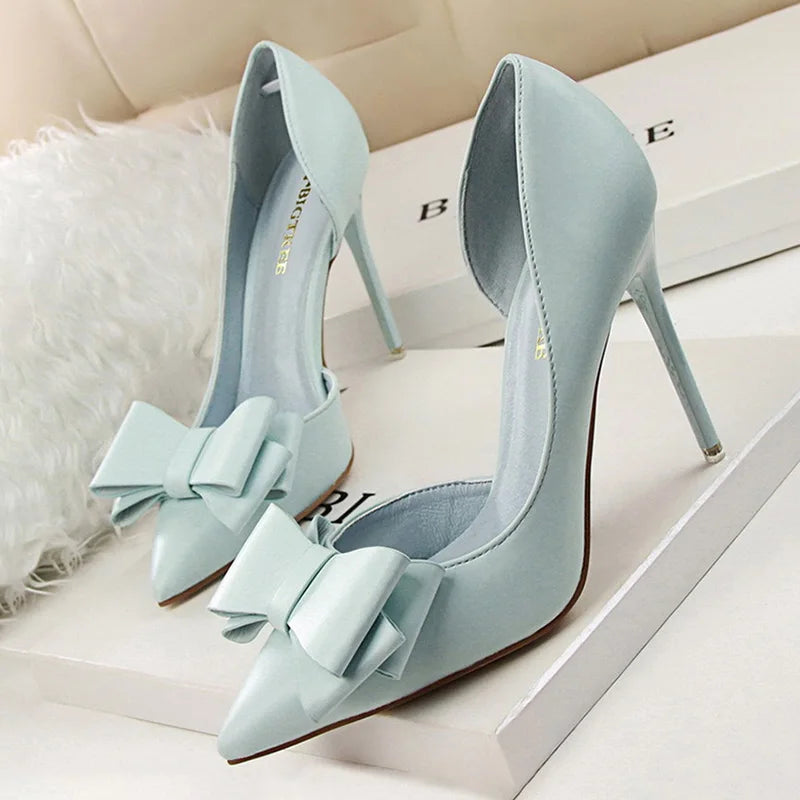 BIGTREE Shoes Women Pumps Fashion High Heels Shoes