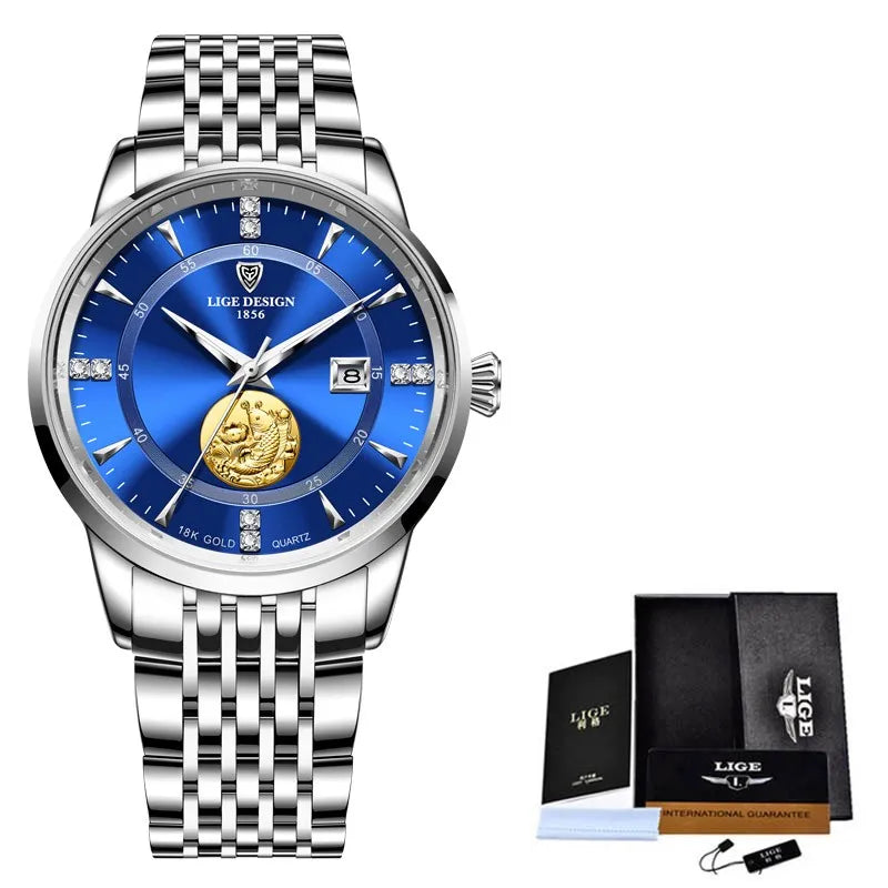 LIGE Women Watch Luxury Brand Fashion Ladies Watch