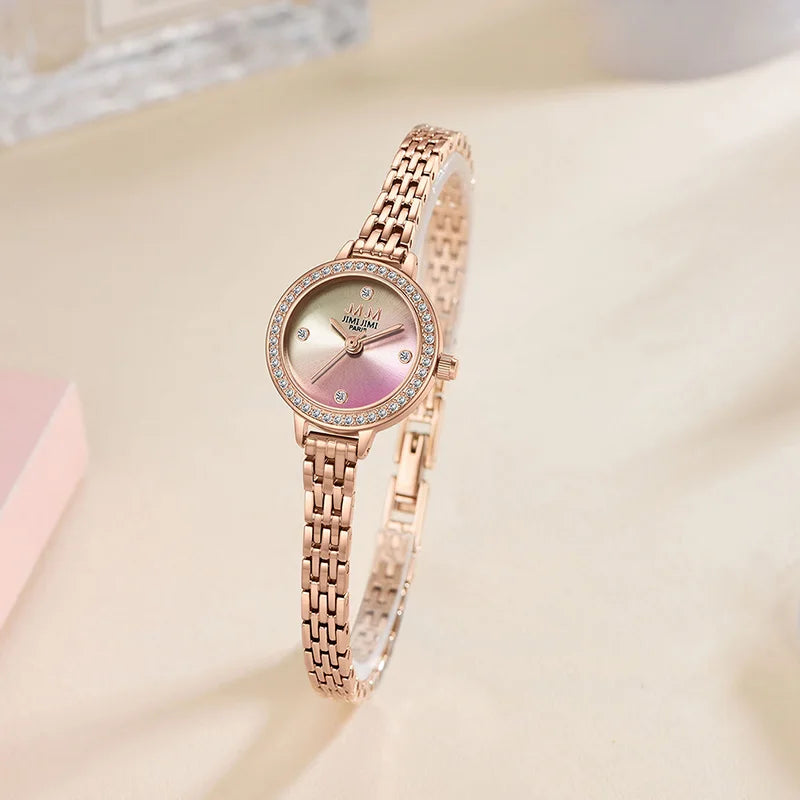 Diamond Women Luxury Brand Watch 2021 Rhinestone Elegant Ladies Quartz Watches