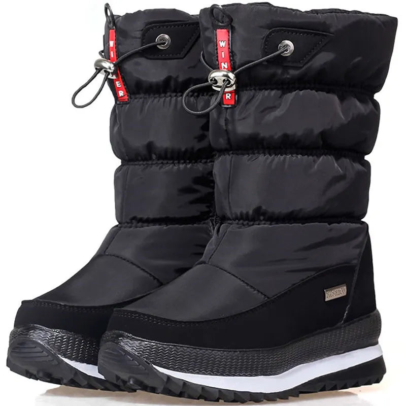 Women Snow Boots Non-Slip Waterproof Winter Woman Shoe