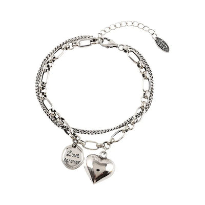 925 Sterling Silver Charms Bracelets for Women Fashion