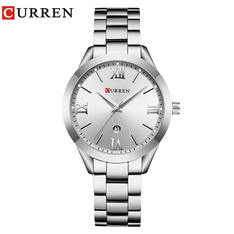 CURREN Ladies Watch for Women Fashion Retro Female Waterproof Watch