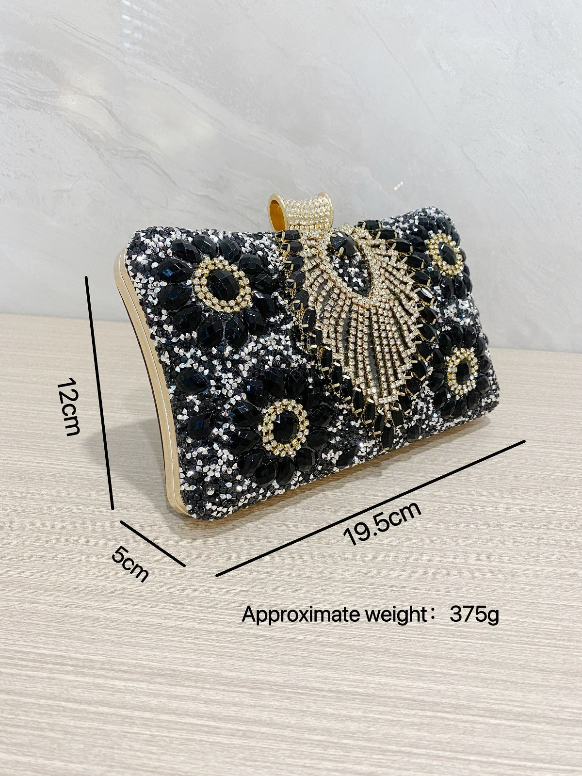 Handmade Rhinestone Bag, Bar Nightclub Evening Dress Bag