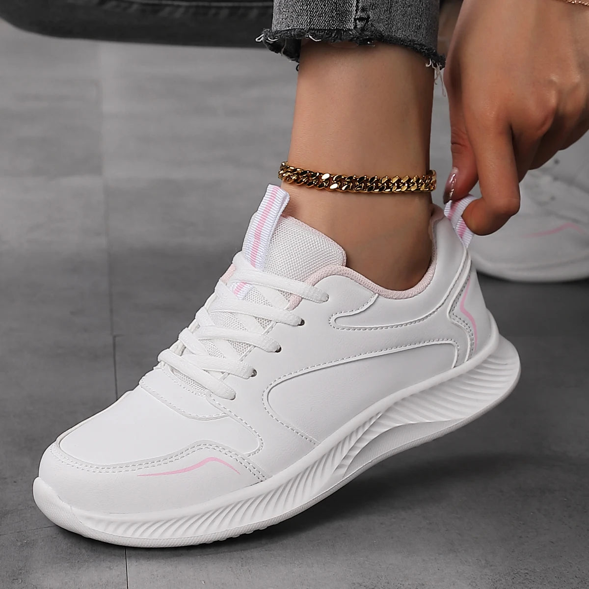 2024 Woman Tennis Sneakers Fashion New Comfort Sports Board Shoes