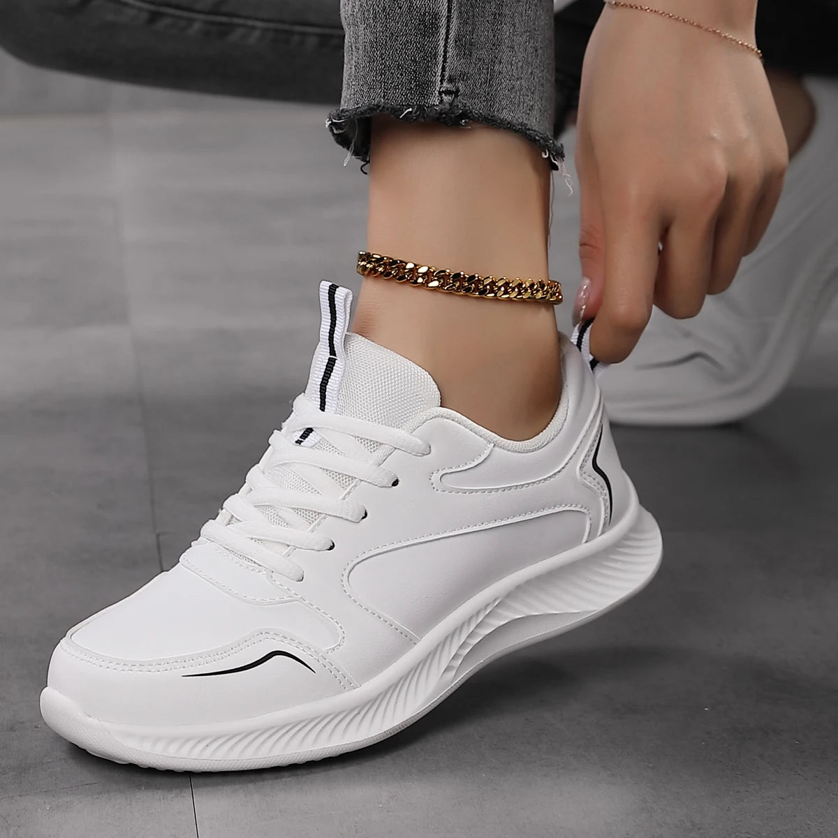 2024 Woman Tennis Sneakers Fashion New Comfort Sports Board Shoes