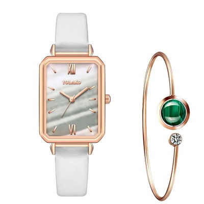 Women Watch Bracelet Set Watch Starry Sky WristWatch