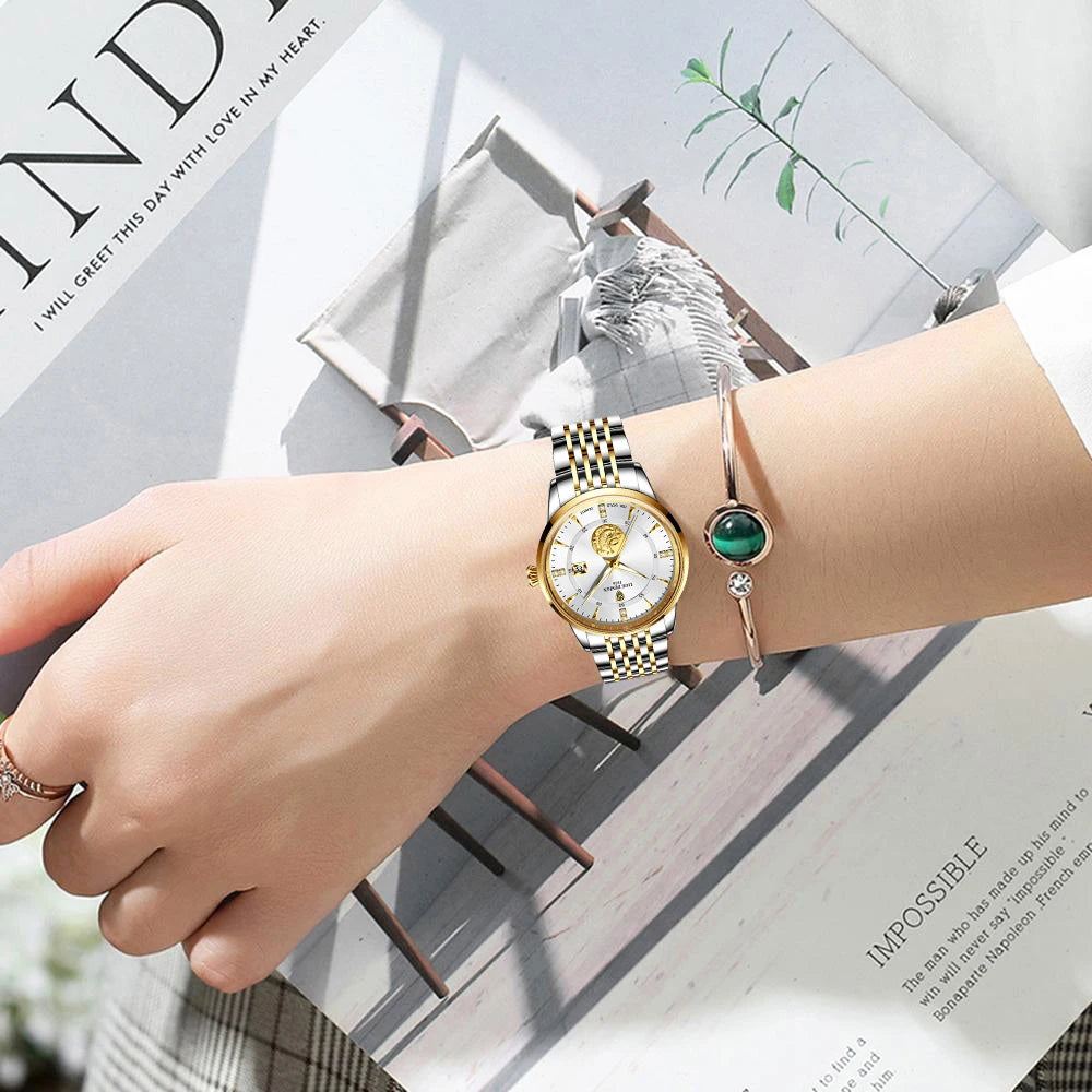 LIGE Women Watch Luxury Brand Fashion Ladies Watch