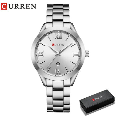 CURREN Ladies Watch for Women Fashion Retro Female Waterproof Watch