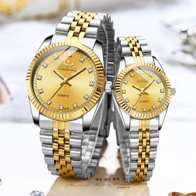 CHENXI Top Brand Lovers' Couples Quartz Men Watch Women