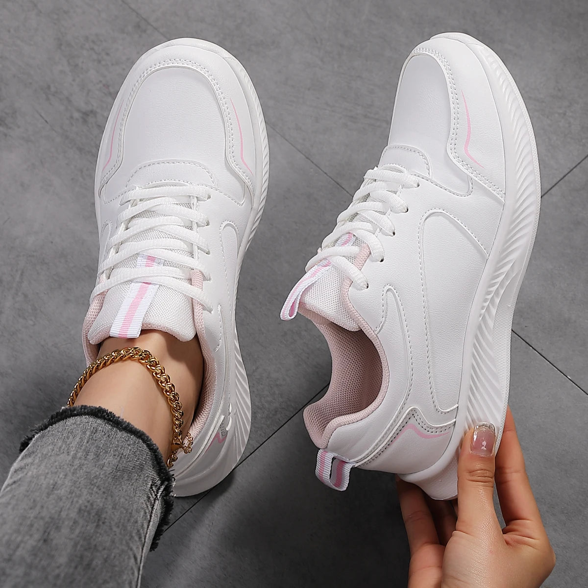 2024 Woman Tennis Sneakers Fashion New Comfort Sports Board Shoes