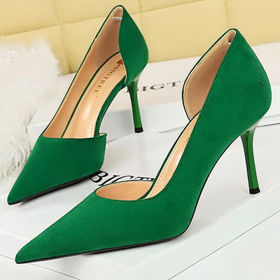 BIGTREE Shoes Woman Pumps Stylish Minimalist Slim