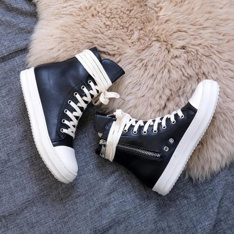 2021 Fashion Women Black Sneakers 44 Chaussure Femme Women