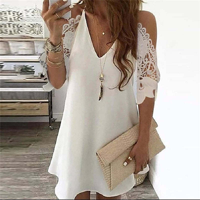 Vintage Floral Printed Dress