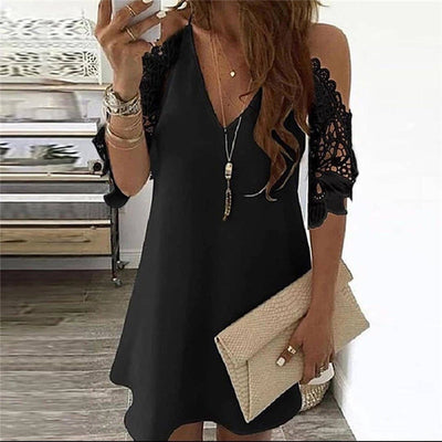 Vintage Floral Printed Dress