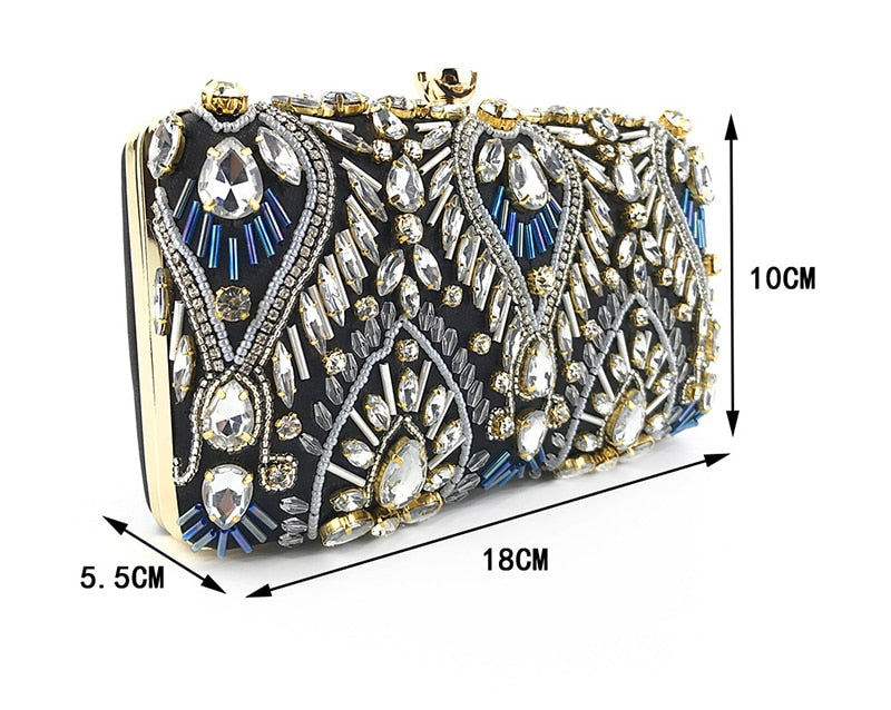 Clutch Handbag Luxury Diamond Rhinestone Clutch Bags