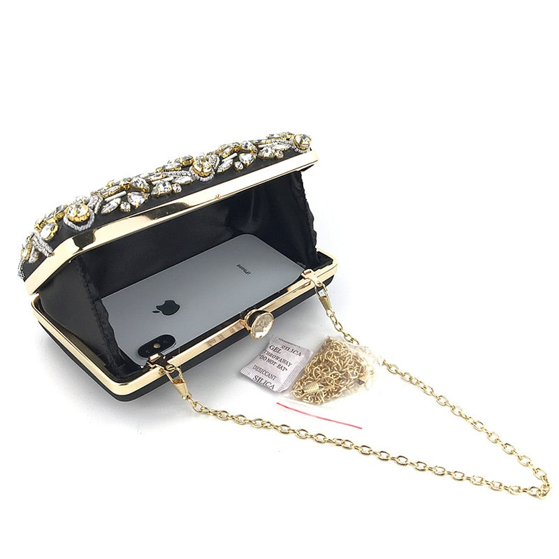 Clutch Handbag Luxury Diamond Rhinestone Clutch Bags