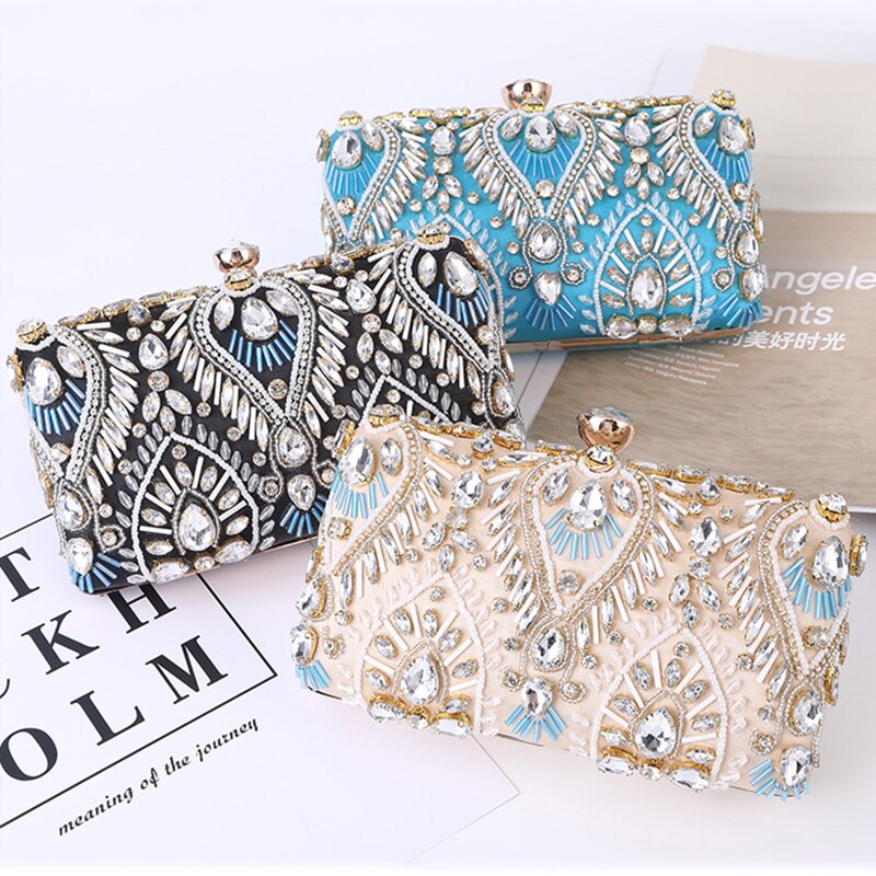 Clutch Handbag Luxury Diamond Rhinestone Clutch Bags